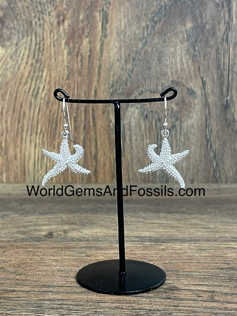Starfish Earring Sterling Silver