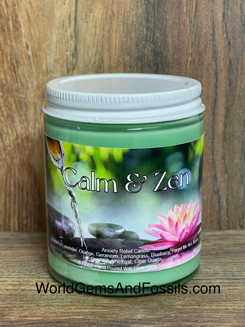 Calm And Zen Candle