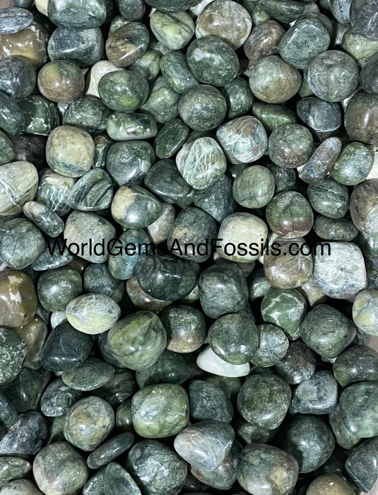 Nephrite Jade Tumble Stone 1lb #1