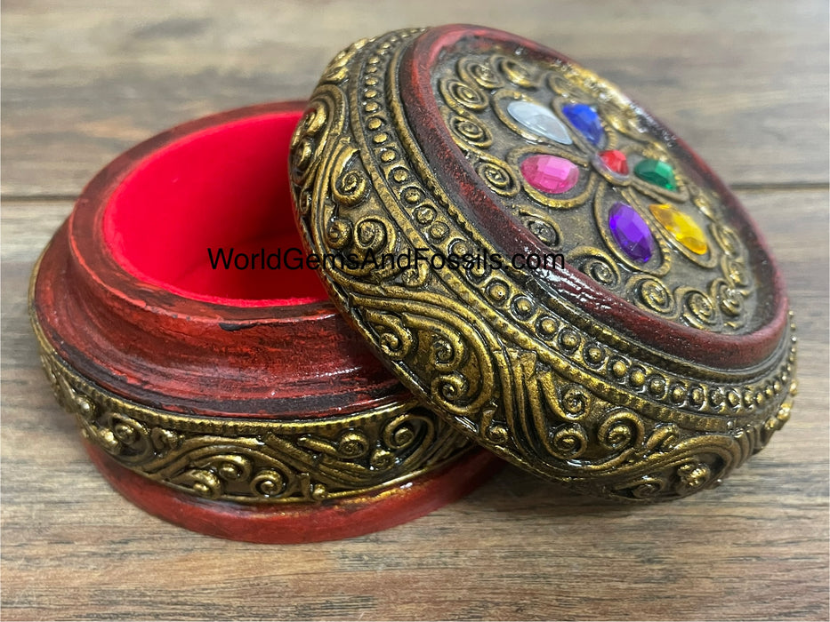 Round Jewelry Box