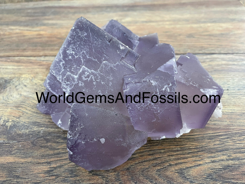 Purple Fluorite Specimen 5.5”