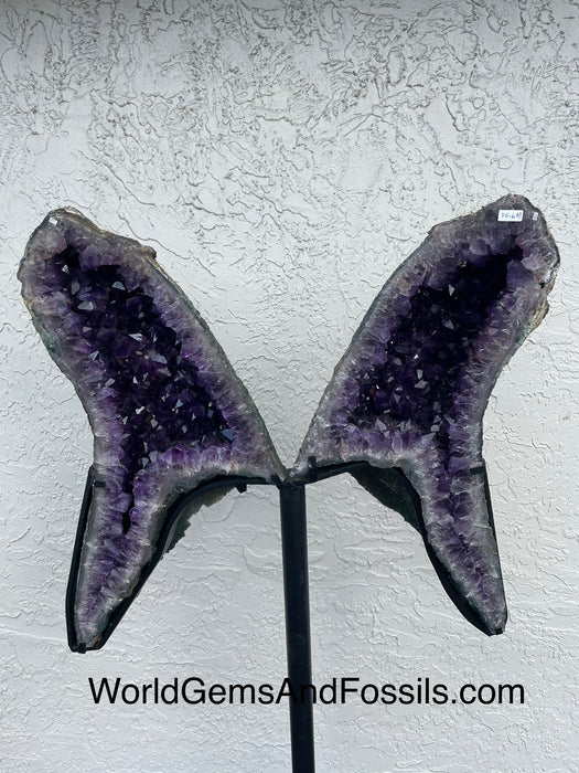 Amethyst Butterfly #5  59.5” x 30.5”