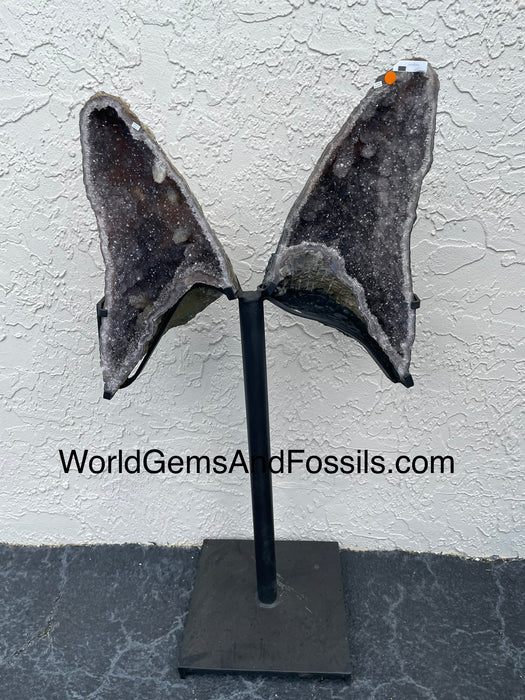 Amethyst Butterfly #6 38.5” x 18.5”