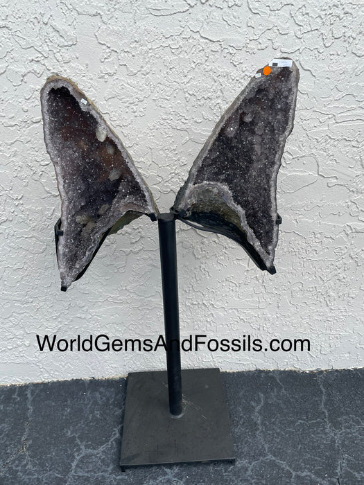 Amethyst Butterfly #6 38.5” x 18.5”