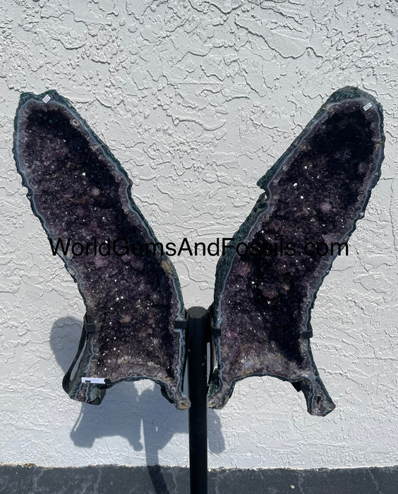 Amethyst Butterfly #12 47” x 20”