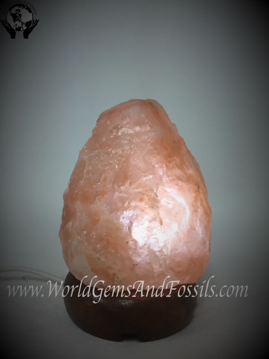 Mountain Salt Lamp With Cord And Bulb 4" LED USB