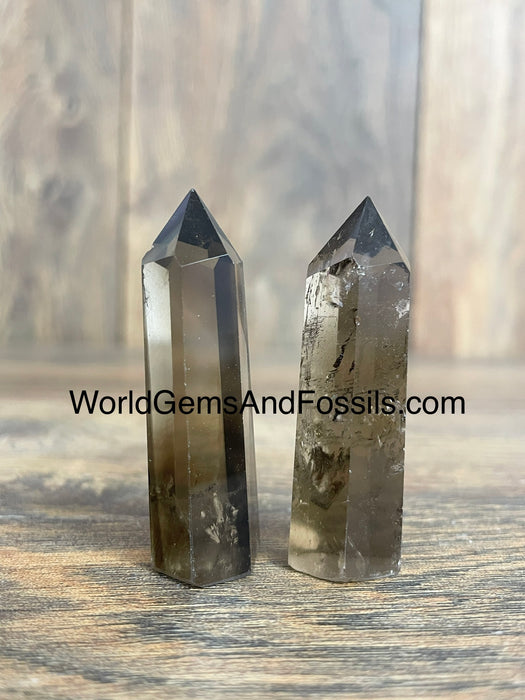 Smoky Quartz Point 2.3"- 2.5"/ 6-7cm