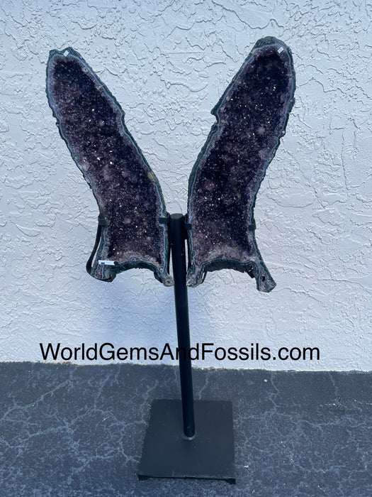 Amethyst Butterfly #12 47” x 20”