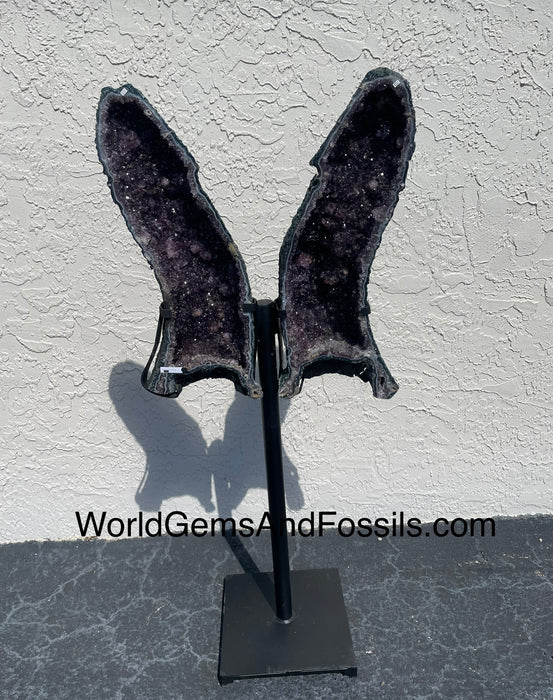 Amethyst Butterfly #12 47” x 20”