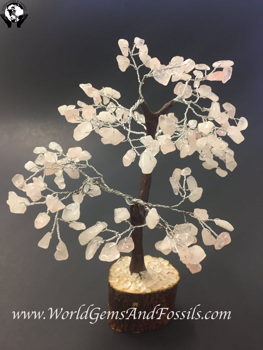 8" Rose Quartz Gem Tree