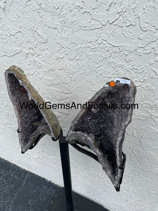Amethyst Butterfly #6 38.5” x 18.5”
