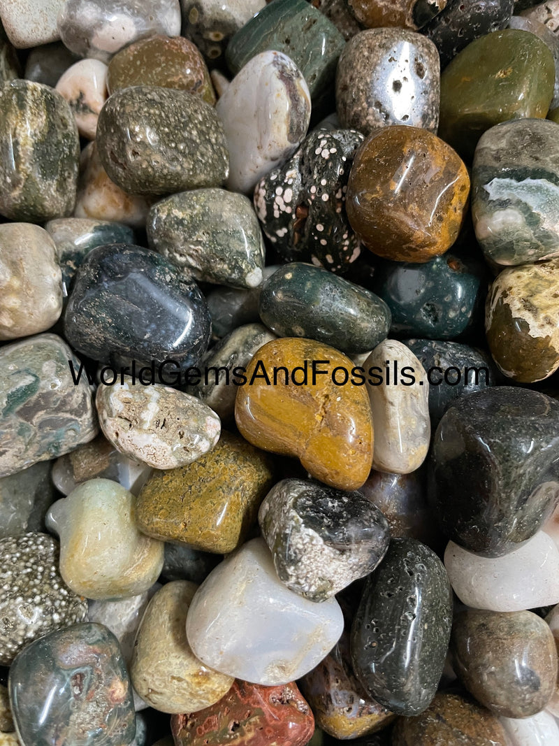 Ocean Jasper Tumble Stone 1lb