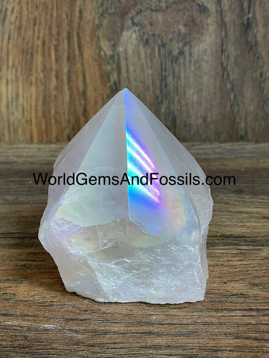 Rose Quartz Aura Point  2 lb