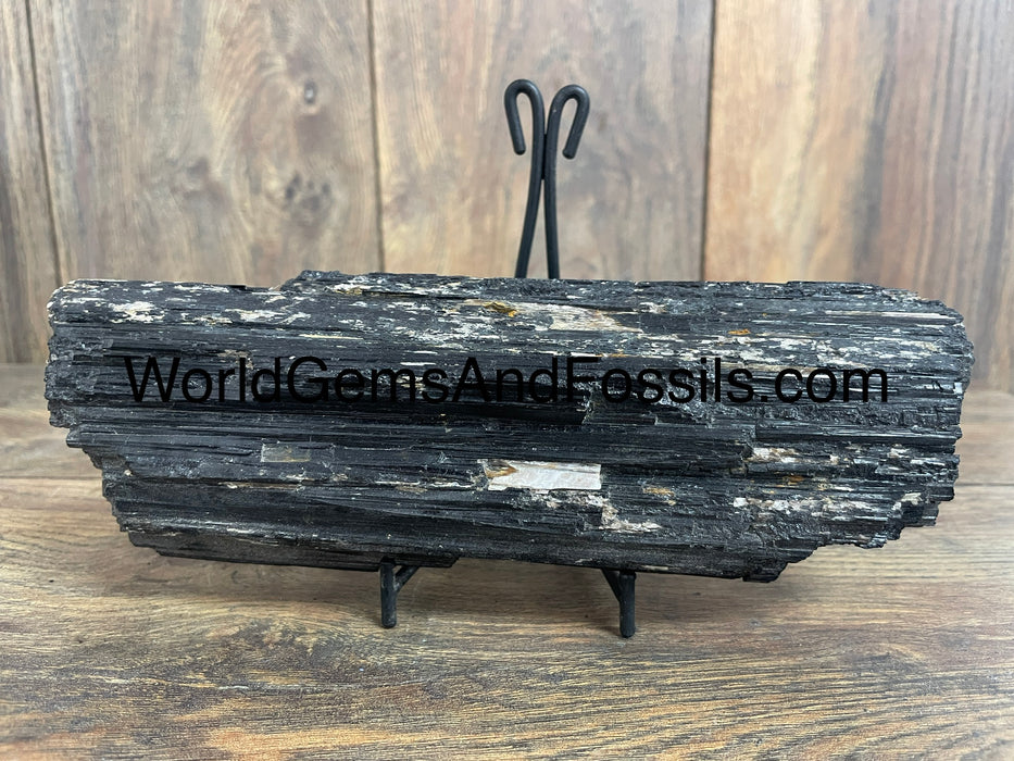 Black Tourmaline 8” Log #2