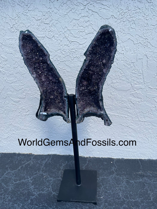 Amethyst Butterfly #12 47” x 20”