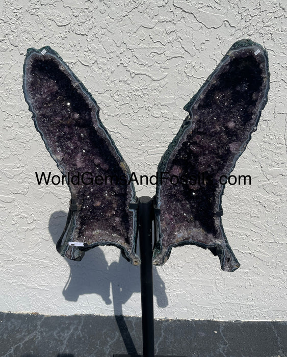 Amethyst Butterfly #12 47” x 20”