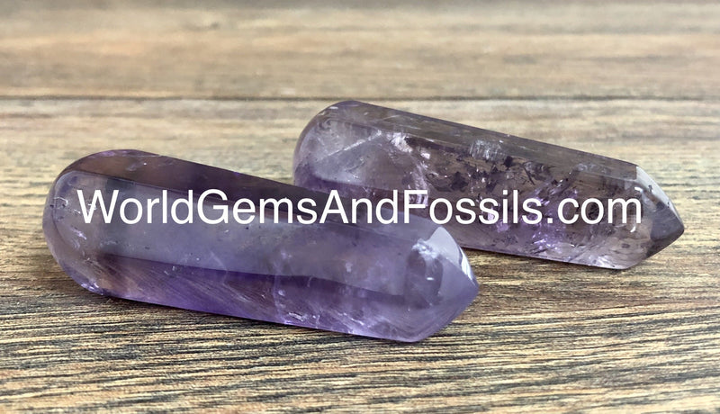 Amethyst Faceted Wands