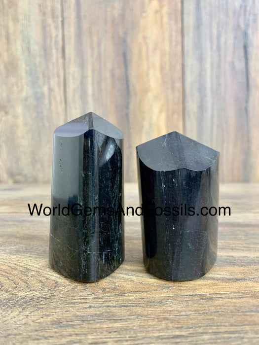 Black Tourmaline Free Form Point No 2