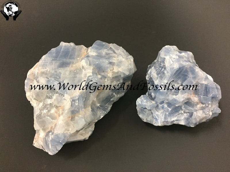 Blue Calcite Rough 1 lb