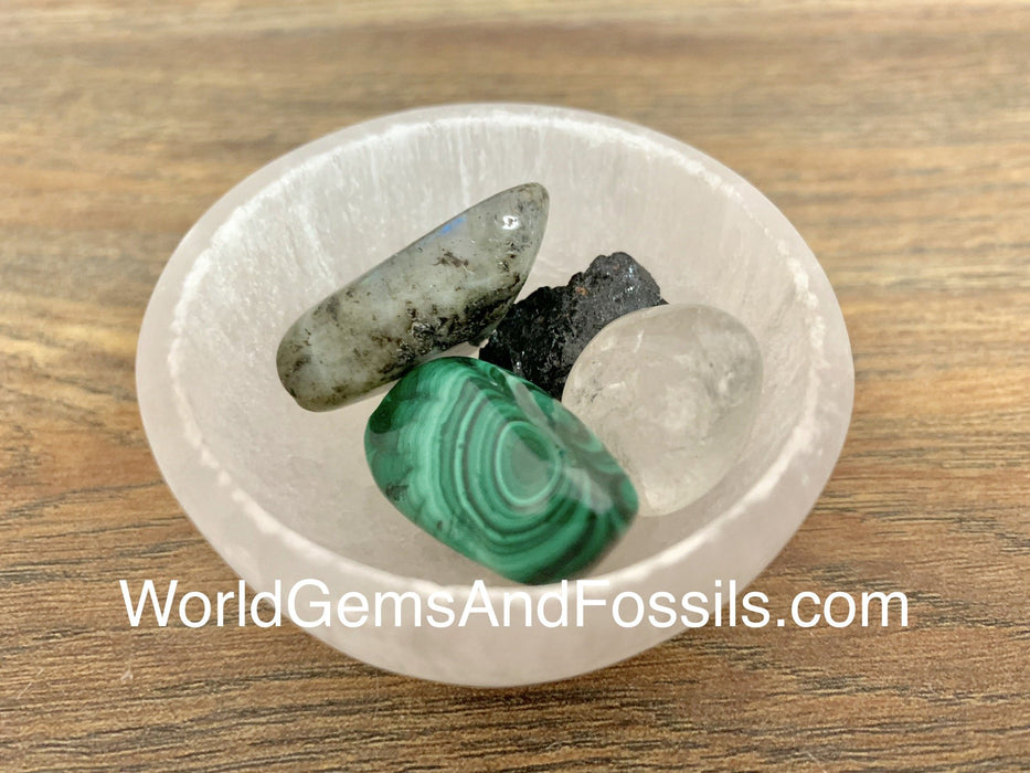 Capricorn Zodiac Sign Crystal Bowl Set