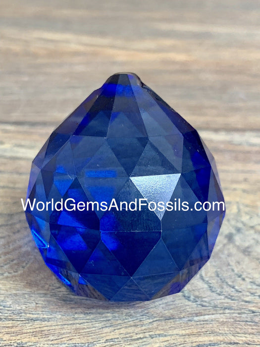 Feng Shui Hanging Crystals Blue