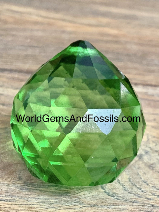 Feng Shui Hanging Crystals Green