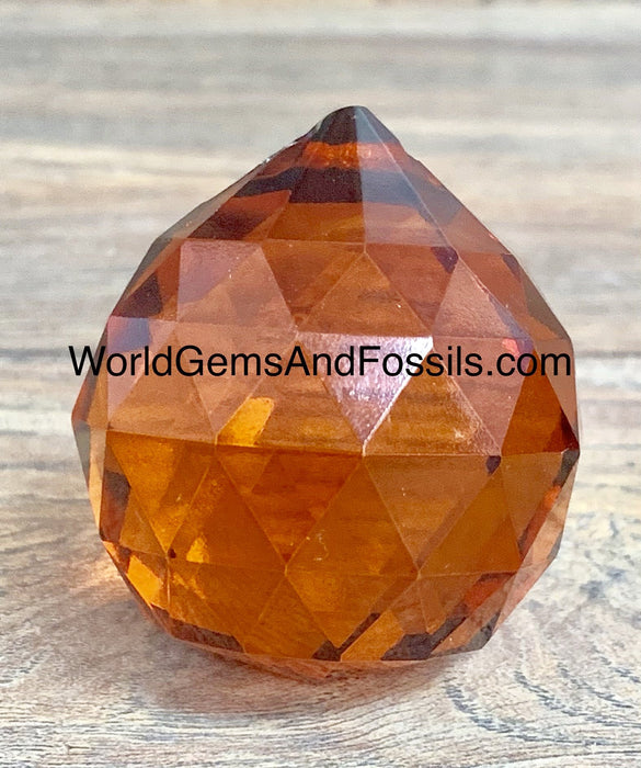 Feng Shui Hanging Crystals Orange