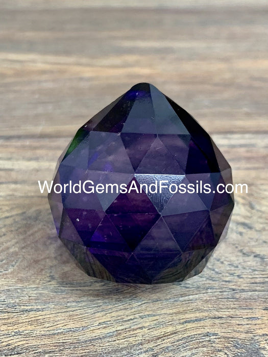 Feng Shui Hanging Crystals Purple