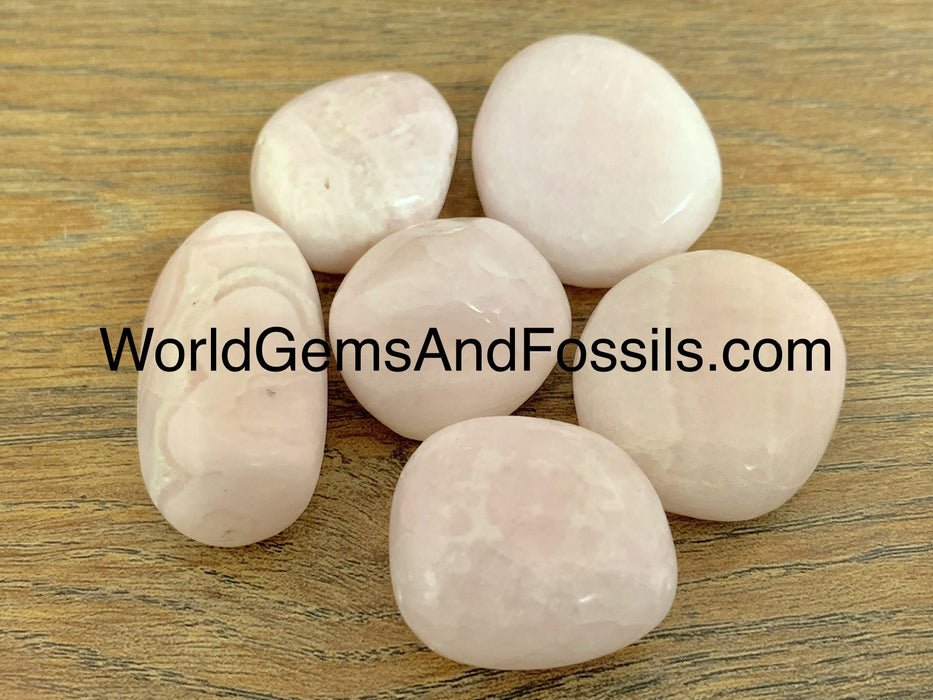 Mangano Calcite Tumbled Stones 3pc Set