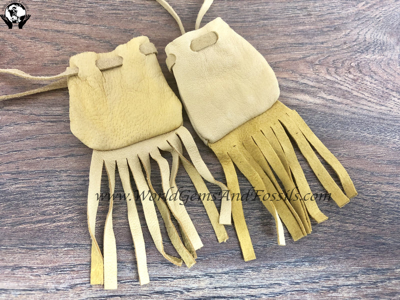 Natural Leather Pouches