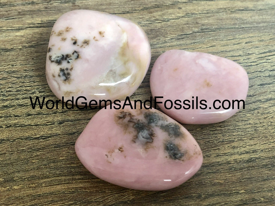 Pink Opal Tumbled Stone 1lb