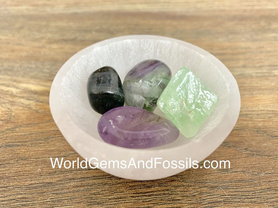 Pisces Zodiac Sign Crystal Bowl Set