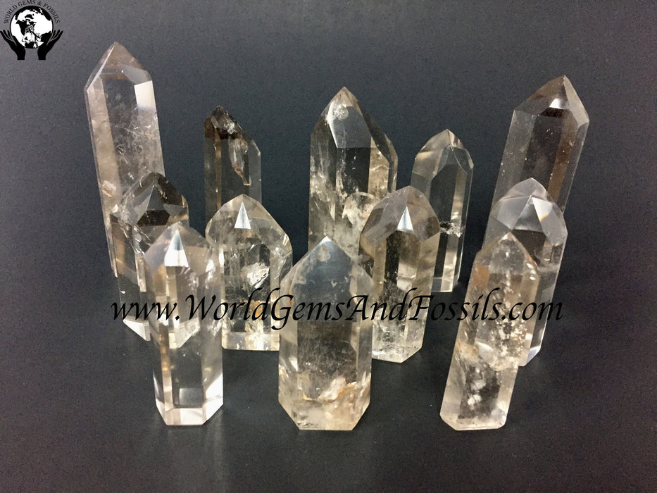 Polished Smoky Quartz Point 3"-3.5"