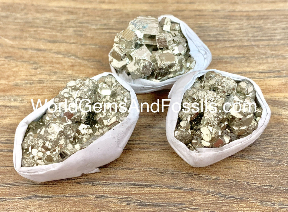 Pyrite Specimen "A" Grade 1"-1.5" 1 lb