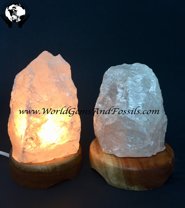 Rough Clear Quartz Lamps 5"-6"