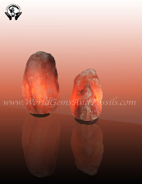 Small Himalayan Salt Lamp With Cord And Bulb 2-3 Pound