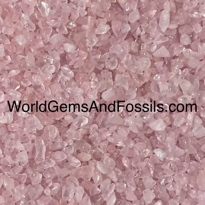 Rose Quartz Chip Stones