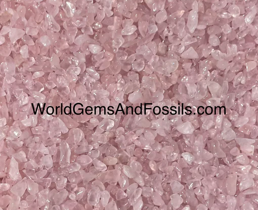 Rose Quartz Chip Stones