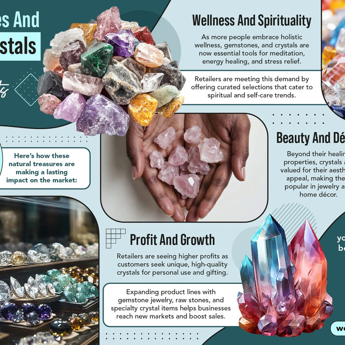 How Gemstones and Healing Crystals are Transforming Retail Markets