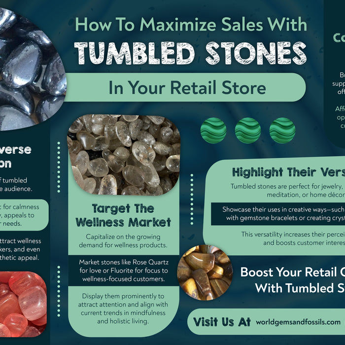 How to maximize sales with tumbled stones in your retail store