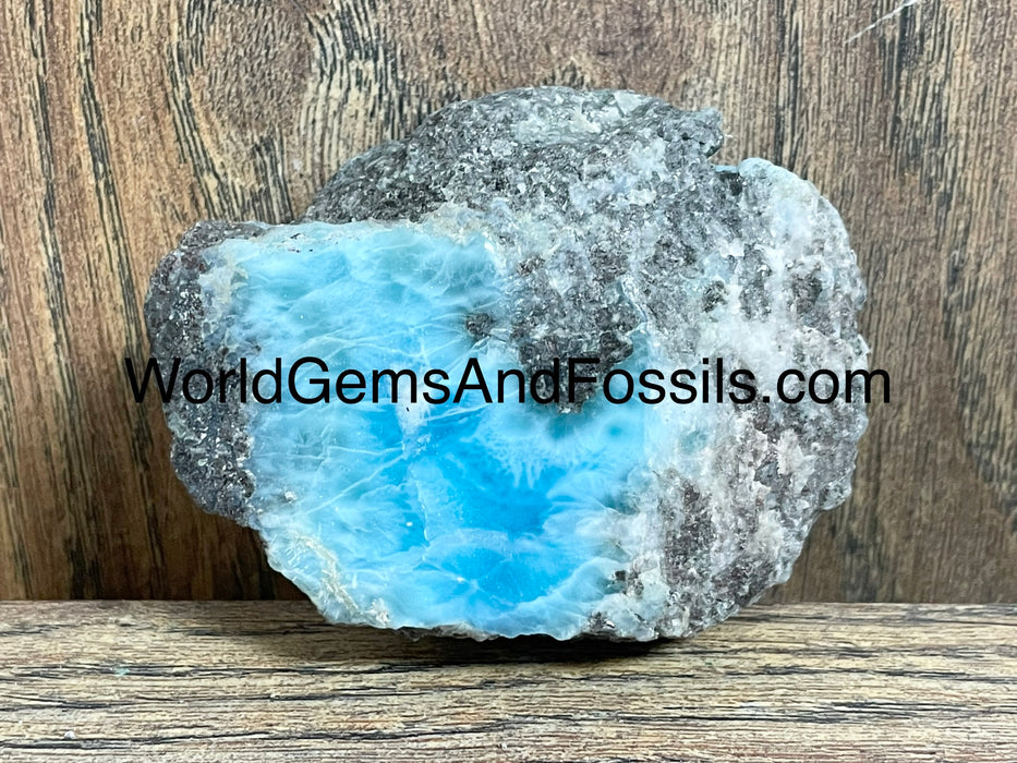 Larimar Specimen Polished Face  2.7”  #6