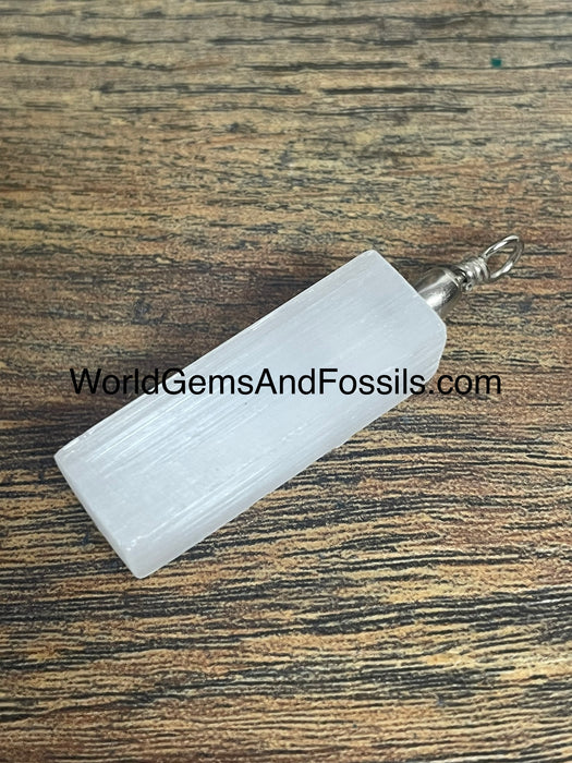 Selenite Pendant Stick