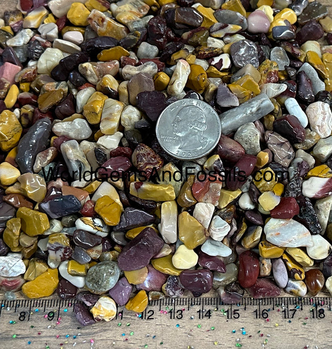 Mookite Chip Stones 7-12mm 1 lb