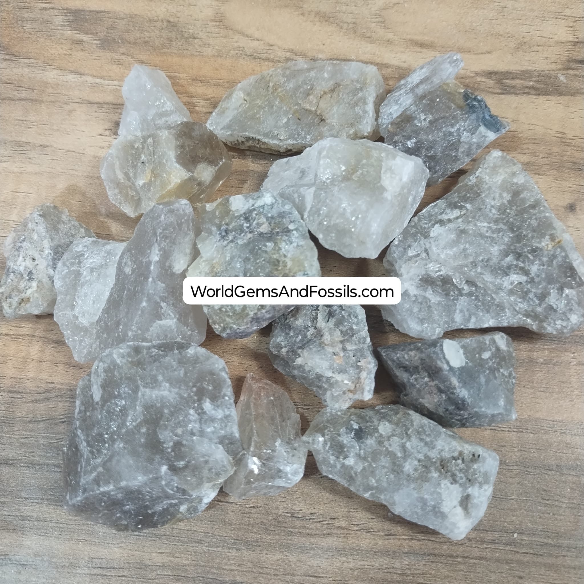 Rutile Quartz Rough Stones 1 lb