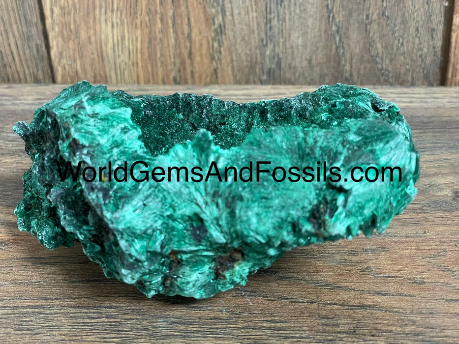 Fibrous Malachite Specimen 4.5”  #7