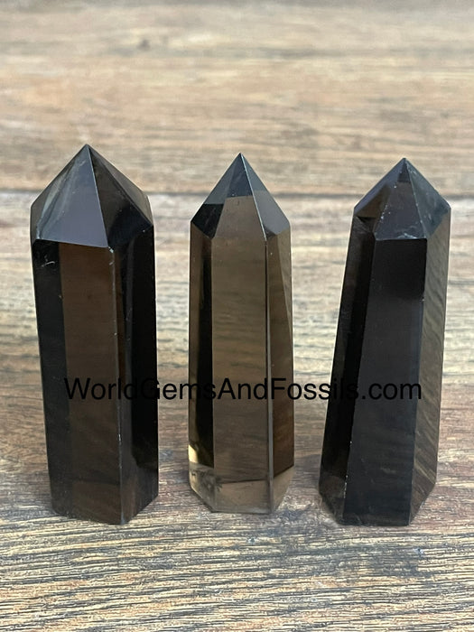 Smoky Quartz Point 2.7"-3"