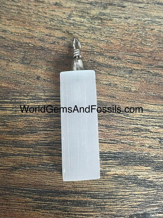 Selenite Pendant Stick