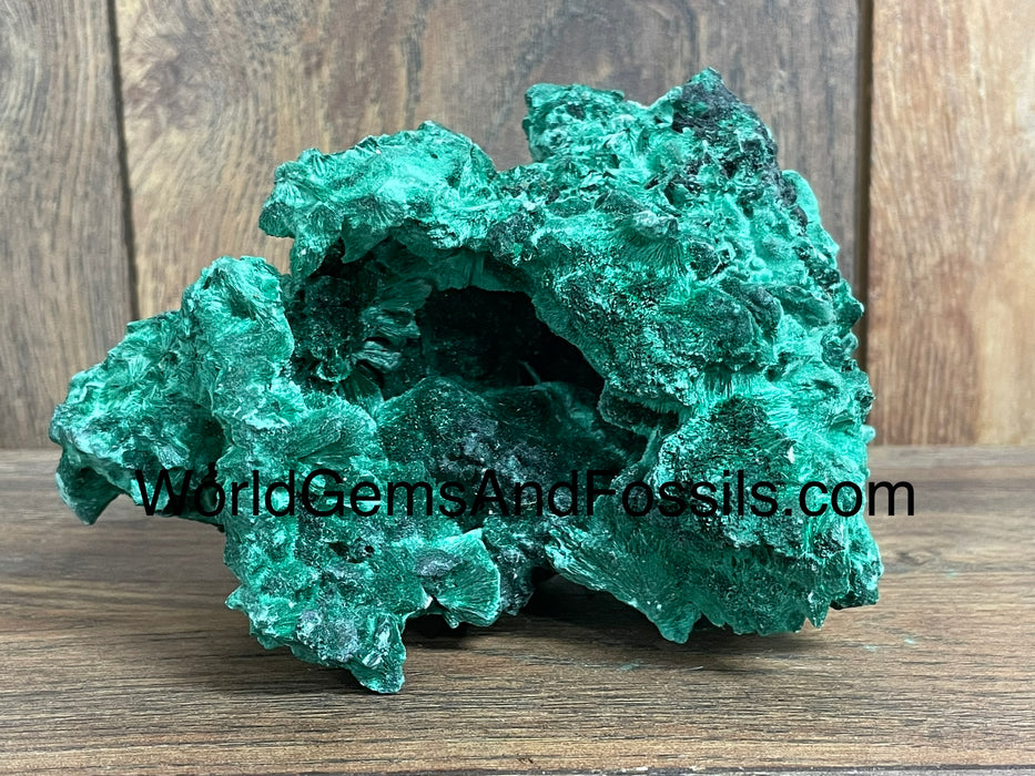 Fibrous Malachite Specimen 5.5”  #3