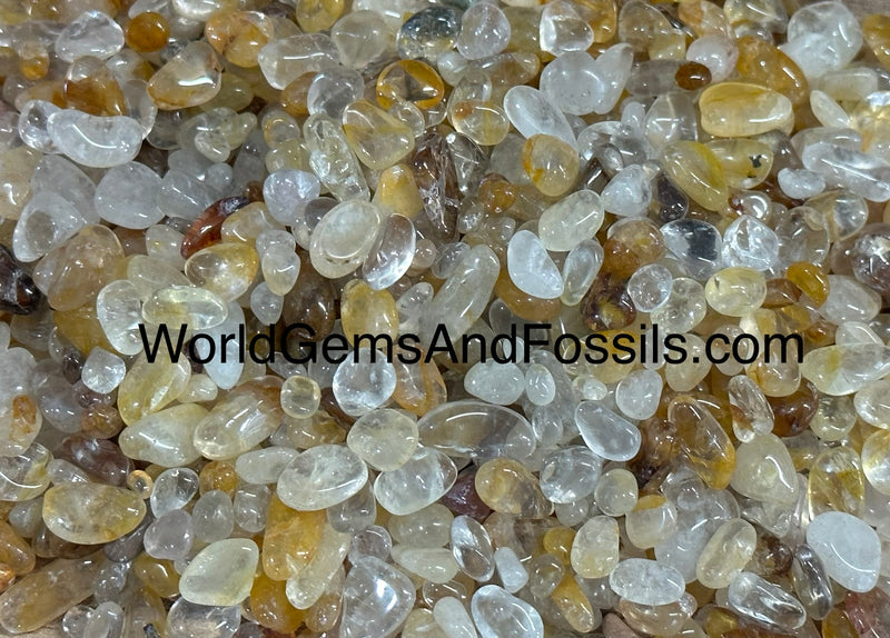 Golden Healer Chip Stones 7-12mm 1 lb