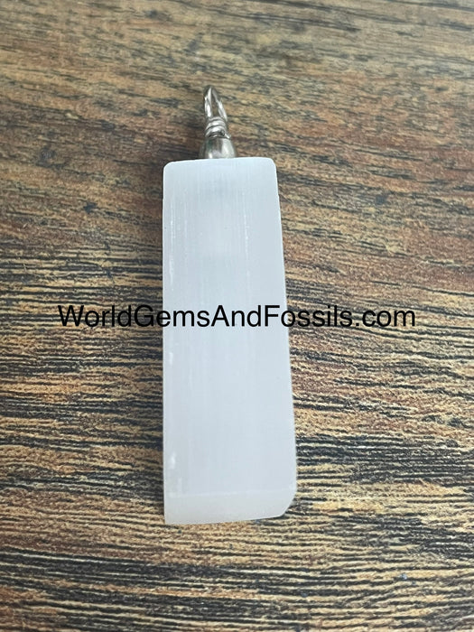 Selenite Pendant Stick